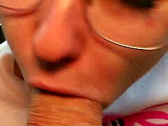 Busty Brunette Babe Sucks Cock Then Fucks in Car