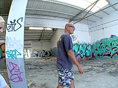 i take lou deep counter then ass pound floor