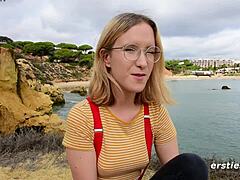 i can't stop watching amelia toy her stocking-clad pussy