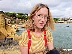 i can't stop watching amelia toy her stocking-clad pussy