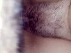 homemade horny hairy latina milf bends for hardcore assfucking