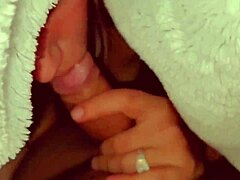 Party Flashing Leads Petite Blonde Wife to Outdoor Cock Sucking