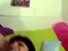 Skinny Amateur Slut Moans Through Passionate Quickie Orgasm