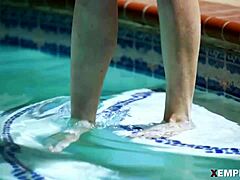 Nikki Sweet's Erotic Blonde Petite Ride On Monster Cock!