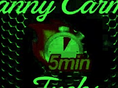 Granny Carmen Angel cums hard from pretty pink vibrator duo