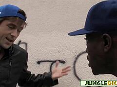 watch wimpy white boy lose to carrie ann's big black cock ass fuck