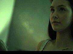 oh man girls playing with voodoo doll... one slips right up her pussy!?