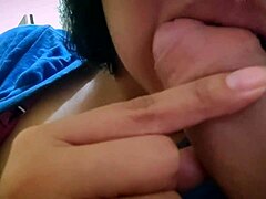 busty stepmom blows stepson cock then fucks hard homemade 😍🍆💦