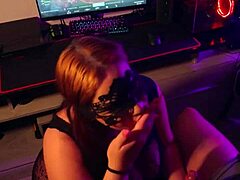 roommate spots me gaming but craves cock in her wet pussy now