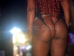 momma bear oils up her tasty twat for your tongue tease