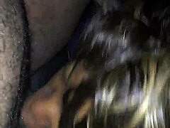wet black mouth slurps game cock deep