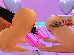 hey bridgette and barbie, why double dong your horny cunts together?