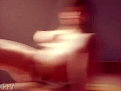 Tifa's Big Tits Bounce in Creampie Anal Cowgirl Ride