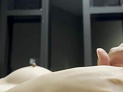 Wife teases softly in intimate solo moments