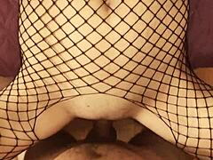 amateur couple FUCKS milf wife in europe hotel with swing friends lingerie stockings