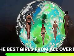 a horny tourist meets bibi tsunami she's so ready in para