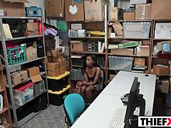 i got caught as burglar in garage but daya knight pays with her huge boobs and monster cock sucking now