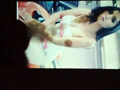 chacy luna callista cute indonesian model masturbates big tits