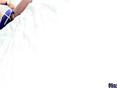 maxine x takes ludus adonis monster cock then huge ass jizz blast