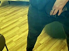 i jerk my big cock ass moaning till explosive cum