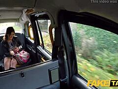 fake taxi spanish milf's tight pussy bounces on cock