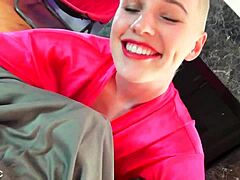 o canada pretty blonde babe teases in casting?