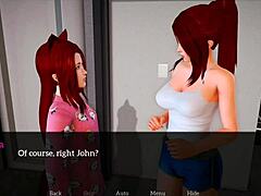 redhead milf's big tits and ass family tease 31