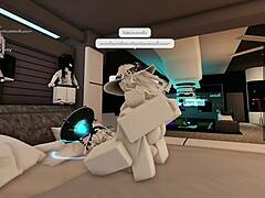 playing roblox turns into wild thai rough sex adventure online