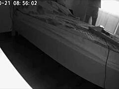 my wife caught hubby fucking housekeeper on hidden cam