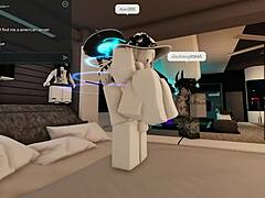 playing roblox turns into wild thai rough sex adventure online