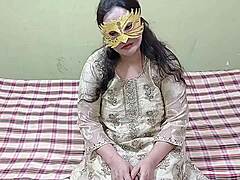 step son, feel your indian stepmom's huge saggy tits in romantic hindi fuck