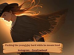 hey wanna fuck this young guy hard while he moans so loud?