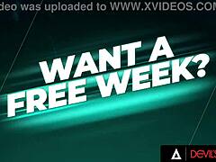 Sexy MILF Athena Anderson watches hubby pound cute Latina mistress Vanessa Sky outdoors