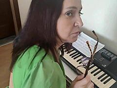 strict teacher fucks tantaly doll instead of music lesson 😈