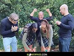 squirting circus anal dv outdoor fuck gets messy deep