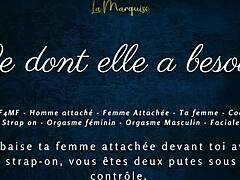 French femdom couple dishes out her humiliating needs!