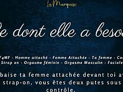 French femdom couple dishes out her humiliating needs!