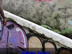 Bold Daylight Fuck Black Brunette Milf Ass