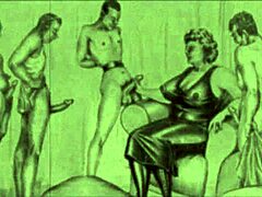 these vintage erotic drawings get my cock so damn hard