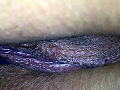 VIOLETA'S PUSSY MASTURBATED By Colombian Lover Hard!