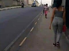 Gostosa shows off her stunning curves and playful vibe everywhere she goes! 😍🔥✨