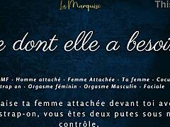 French femdom couple dishes out her humiliating needs!