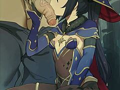 genshin mona gives erotic japanese hentai browjob