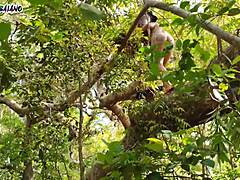 Living paradise putaria: Adam Eve intense anal assfucking dripping nonstop