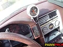 Bimbo Pawns Ugly Car And Pussy Desperately