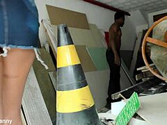 Interracial Double Anal Soaks TS Luana Costa!