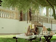 lysette's eager kisses and licks drive sarah wild with pleasure