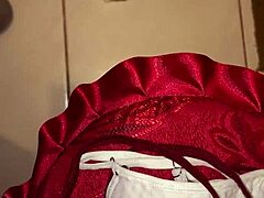 stepmom catches thong masturbation then blows him part 1