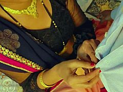 young guy cheats fucking hot indian housewife friend wife in steamy chudai session