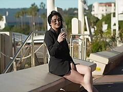 Hairy French Milf Dominated In Lingerie As Desired